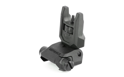 KRISS USA DAPFSBL00 DEFIANCE FRONT FLIP-UP BLACK AR-15 LOW PROFILE POLYMER