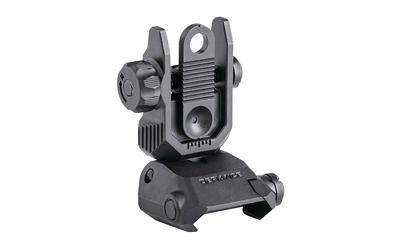 KRISS USA DARSBL00 DEFIANCE REAR FLIP-UP BLACK AR-15 LOW PROFILE STEEL