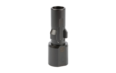 SILENCERCO AC2607 3-LUG MUZZLE DEVICE 9MM LUGER 1/2"-36 TPI STEEL
