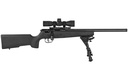 SAVAGE ARMS 13824 RASCAL TARGET XP YOUTH 22 LR 1RD 16.12" BARREL, MATTE BLUED METAL FINISH, MATTE BLACK SYNTHETIC STOCK INCLUDES 4X32MM SCOPE & BIPOD