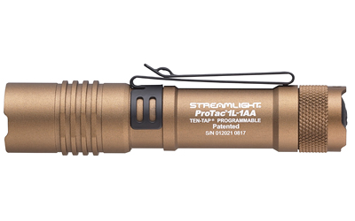 STREAMLIGHT 88073 PROTAC 1L-1AA EVERYDAY CARRY FLASHLIGHT  COYOTE 40/150/350 LUMENS WHITE C4 LED