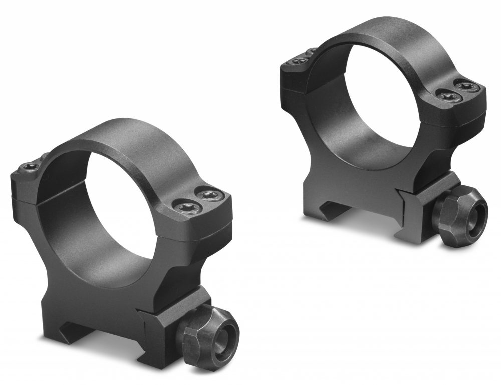 LEUPOLD 175116 BACKCOUNTRY CROSS-SLOT  MATTE BLACK 1" LOW