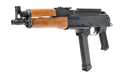 CENTURY ARMS HG3736N DRACO NAK9 9MM LUGER 33+1 11.14" BARREL, STAMPED RECEIVER, PICATINNY OPTICS RAIL, POLYMER GRIP, INCLUDES 1 MAGAZINE, (GLOCK 17 & 19 MAGAZINE COMPATIBLE)