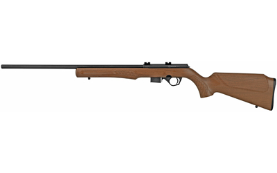 ROSSI RB17H2111 RB17  FULL SIZE 17 HMR 5+1, 21" MATTE BLACK BUTTON RIFLED FREE FLOATING STEEL BARREL, MATTE BLACK STAINLESS STEEL RECEIVER, BLACK FIXED MONTE CARLO STOCK, RIGHT HAND