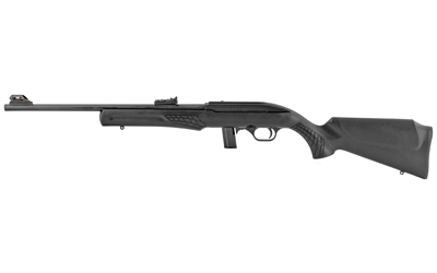 ROSSI RS22L1811 RS22  SEMI-AUTO 22 LR CALIBER WITH 10+1 CAPACITY, 18" BARREL, BLUED METAL FINISH & MONTE CARLO BLACK SYNTHETIC STOCK RIGHT HAND (FULL SIZE)