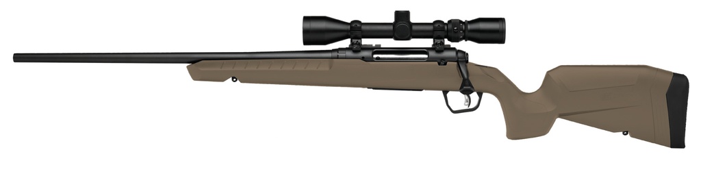 SAVAGE ARMS 32089 AXIS 2  400 LEGEND 4+1 20" MATTE BLACK SPORTER BARREL, MATTE BLACK DRILLED & TAPPED STEEL RECEIVER, FIXED FLAT DARK EARTH SYNTHETIC STOCK, LEFT HAND