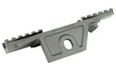 SPRINGFIELD ARMORY MA5028 M1A SCOPE MOUNT GEN 4 PICATINNY/WEAVER BLACK CARBON STEEL FITS SPRINGFIELD M1A