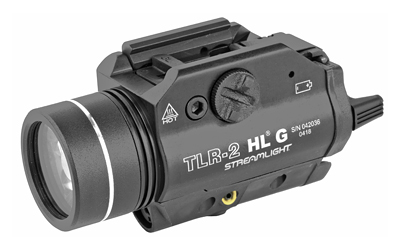 STREAMLIGHT 69265 TLR-2 HL G GUN LIGHT  BLACK ANODIZED 1,000 LUMENS WHITE LED RED LASER