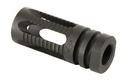 YANKEE HILL 285C1 PHANTOM FLASH HIDER BLACK STEEL WITH 1/2"-28 TPI THREADS & 2.13" OAL FOR 5.56X45MM NATO AR-PLATFORM