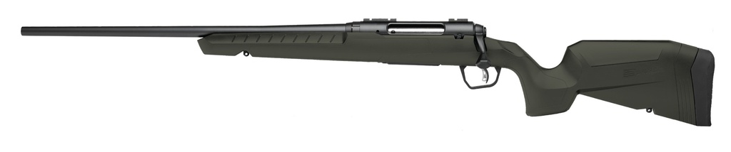 SAVAGE ARMS 32074 AXIS 2  6.5 CREEDMOOR 4+1 22" MATTE BLACK SPORTER BARREL, MATTE BLACK DRILLED & TAPPED STEEL RECEIVER, FIXED GREEN SYNTHETIC STOCK, LEFT HAND