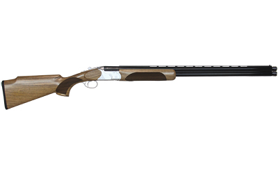 CZ-USA 06459 REDHEAD PREMIER TARGET 12 GAUGE 3" 2RD 30" GLOSS BLACK CHROME BARREL, SILVER SATIN CHROME METAL FINISH, TURKISH WALNUT STOCK INCLUDES 5 EXTENDED CHOKES
