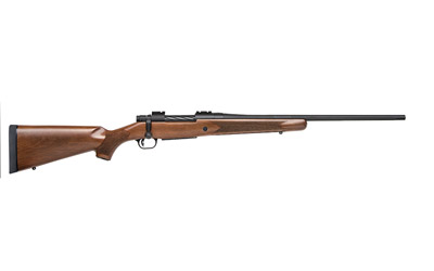 MOSSBERG 27882 PATRIOT  FULL SIZE 270 WIN 5+1 22" MATTE BLUED FLUTED BARREL, DRILLED & TAPPED MATTE BLUED STAINLESS STEEL RECEIVER, WALNUT FIXED STOCK, RIGHT HAND