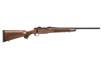 MOSSBERG 27861 PATRIOT WALNUT FULL SIZE 308 WIN 5+1 22" MATTE BLUED FLUTED BARREL, MATTE BLUED STEEL RECEIVER, WALNUT WOOD STOCK