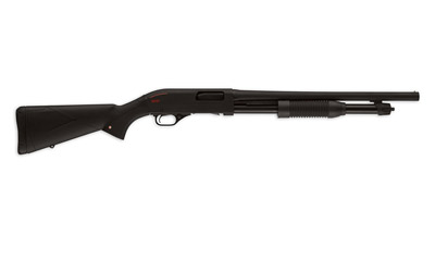 WINCHESTER REPEATING ARMS 512252695 SXP DEFENDER 20 GAUGE 18" 5+1 3" MATTE BLACK REC/BARREL MATTE BLACK FIXED TEXTURED GRIP PANELED STOCK RIGHT HAND (FULL SIZE) INCLUDES 1 CYLINDER CHOKE