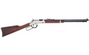 HENRY H004SV GOLDEN BOY SILVER 17 HMR CALIBER WITH 11+1 CAPACITY, 20" BLUED BARREL, NICKEL-PLATED METAL FINISH & AMERICAN WALNUT STOCK RIGHT HAND (FULL SIZE)