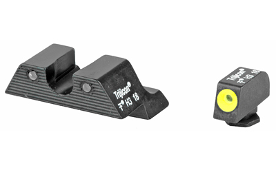 TRIJICON 600545 HD NIGHT SIGHTS  GREEN/TRITIUM YELLOW OUTLINE FRONT SIGHT-GREEN TRITIUM BLACK OUTLINE REAR SIGHT GLOCK 20/21 LARGE FRAME