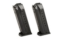 RUGER 90449 SR9C VALUE PACK 17RD MAGAZINE FITS RUGER SR/SRC/9E 9MM LUGER BLUED 2 PACK