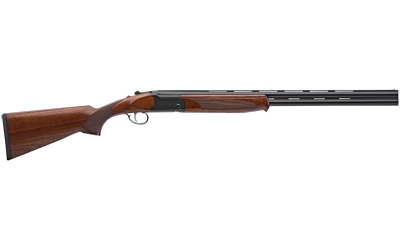 STEVENS 22165 555  FULL SIZE 12 GAUGE BREAK OPEN 3" 2RD 28" BLACK SATIN OVER/UNDER VENT RIB BARREL, SATIN BLACK ALUMINUM RECEIVER, FIXED TURKISH WALNUT STOCK, AMBIDEXTROUS