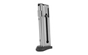 WALTHER ARMS 512604 P22  10RD DETACHABLE W/FINGER REST 22 LR BLACK STEEL