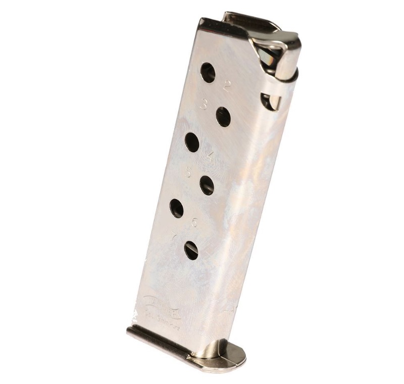 WALTHER ARMS 2246011 PPK/S  7RD 380 ACP NICKEL STEEL