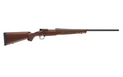 WINCHESTER REPEATING ARMS 535200233 MODEL 70 FEATHERWEIGHT 300 WIN MAG 3+1 24" SATIN WALNUT FIXED W/FEATHER CHECKERING STOCK BRUSHED POLISH BLUED RIGHT HAND