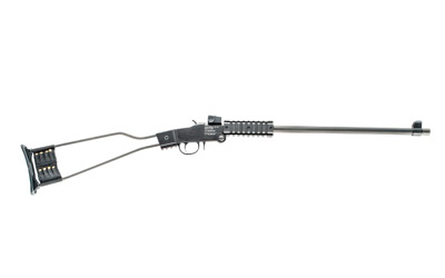 CHIAPPA FIREARMS 500110 LITTLE BADGER  22 WMR 1RD, 16.50" BLACK MEATAL FINISH & WIRE FRAME/ BLACK STOCK, RIGHT HANDED