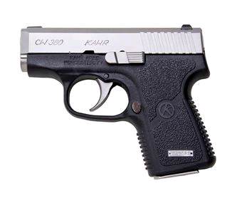 KAHR ARMS CW3833 CW  380 ACP CALIBER WITH 2.58" BARREL, 6+1 CAPACITY, BLACK FINISH FRAME, SERRATED MATTE STAINLESS STEEL SLIDE & TEXTURED POLYMER GRIP
