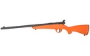 SAVAGE ARMS 13810 RASCAL  YOUTH 22 LR 1RD 16.13" MATTE BLACK SPORTER BARREL, MATTE BLACK CARBON STEEL RECEIVER, ORANGE FIXED SYNTHETIC STOCK, RIGHT HAND