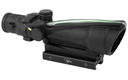 TRIJICON 100155 ACOG  BLACK HARDCOAT ANODIZED 3.5X 35MM ILLUMINATED GREEN HORSESHOE 308 BALLISTIC RETICLE