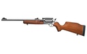 ROSSI SCJ4510SS CIRCUIT JUDGE  45 COLT (LC) CALIBER OR 410 GAUGE WITH 5RD CAPACITY, 18.50" BARREL, POLISHED STAINLESS METAL FINISH & HARDWOOD MONTE CARLO STOCK RIGHT HAND (FULL SIZE)