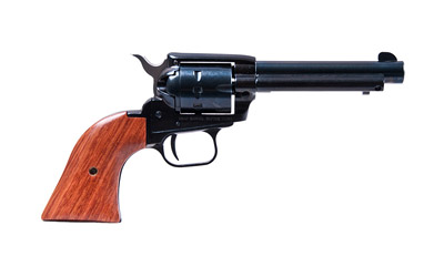 HERITAGE MFG RR22999MB4 ROUGH RIDER  22 LR 22 WMR 9 SHOT, 4.75" BLACK STEEL BARREL, BLACK ZINC ALLOY FRAME, BLACK CYLINDER, COCOBOLO GRIP, HAMMER/THUMB SAFETY, EXPOSED HAMMER