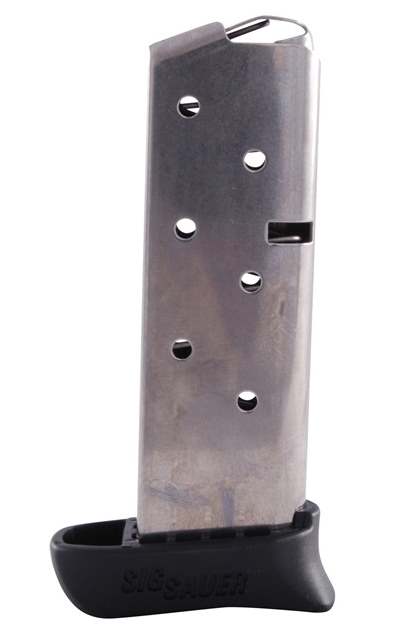 SIG SAUER MAG2383807X P238  7RD 380ACP EXTENDED NATURAL STEEL