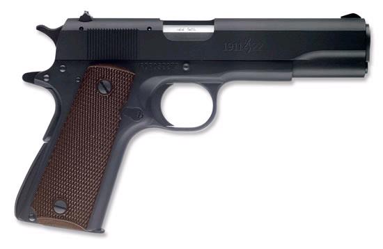 BROWNING 051802490 1911 A1 *CA COMPLIANT FULL SIZE 22 LR 10+1, 4.25" MATTE STAINLESS STEEL BARREL, MATTE BLACK SERRATED SLIDE & ALLOY FRAME W/BEAVERTAIL