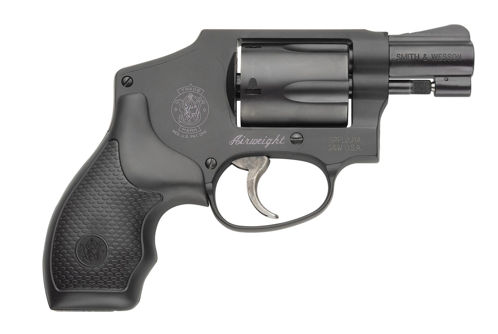 SMITH & WESSON 150544 MODEL 442 *CA COMPLIANT 38 S&W SPL +P 5 SHOT 1.88" STAINLESS STEEL BARREL, CARBON STEEL CYLINDER, ALUMINUM J-FRAME, BLACK METAL FINISH, INTEGRAL FRONT SIGHT, NO SAFETY LOCK
