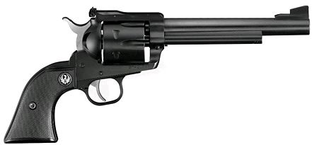 RUGER 0406 BLACKHAWK  41 REM MAG 6 SHOT 6.50" BLUED ALLOY STEEL BARREL, CYLINDER & FRAME, BLACK CHECKERED RUBBER GRIP, TRANSFER BAR SAFETY, EXPOSED HAMMER