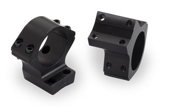 BROWNING 12502 X-BOLT SCOPE MOUNT SYSTEM X-LOCK MATTE BLACK ALUMINUM 1" TUBE, MEDIUM RINGS