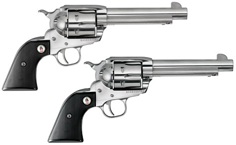 RUGER 5134 VAQUERO SASS 45 COLT (LONG COLT) 6RD 5.50" HIGH GLOSS STEEL BARREL, CYLINDER & FRAME, BLACK CHECKERED POLYMER GRIP, TRANSFER BAR SAFETY, MONTADO HAMMER (2 OF 2)