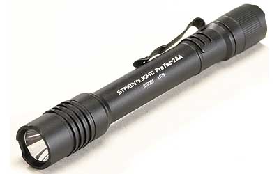 STREAMLIGHT 88033 PROTAC 2AA FLASHLIGHT  BLACK ANODIZED 18/250 LUMENS WHITE C4 LED