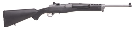 RUGER 5853 MINI THIRTY  7.62X39MM 20+1 18.50" MATTE STAINLESS STEEL BARREL, MATTE STAINLESS STEEL RECEIVER W/PICATINNY RAIL, BLACK SYNTHETIC FIXED STOCK, RIGHT HAND