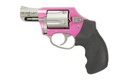 CHARTER ARMS 53831 UNDERCOVER LITE PINK LADY SMALL 38 SPECIAL, 5 SHOT 2" STAINLESS STEEL BARREL & CYLINDER, PINK ALUMINUM FRAME W/BLACK FINGER GROOVED RUBBER GRIP, CONCEALED HAMMER