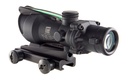 TRIJICON 100215 ACOG  BLACK HARDCOAT ANODIZED 4X32MM ILLUMINATED RED CHEVRON .223/5.56 BDC RETICLE