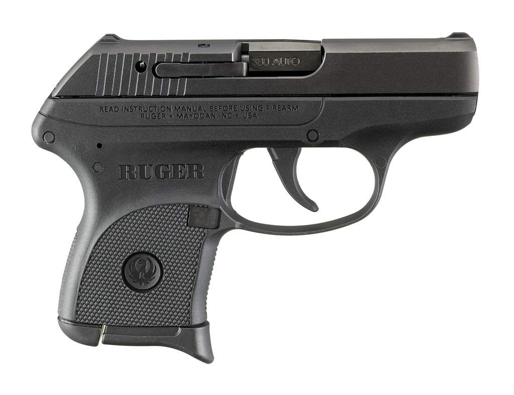 RUGER 3701 LCP  STANDARD FRAME 380 ACP 6+1 2.75" BLACK STEEL BARREL, BLACK OXIDE SERRATED ALLOY STEEL SLIDE, BLACK POLYMER FRAME, BLACK POLYMER GRIP, RIGHT HAND