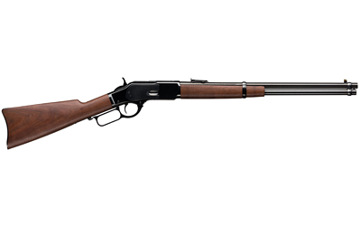 WINCHESTER REPEATING ARMS 534255141 MODEL 1873 CARBINE FULL SIZE 45 COLT (LC) 10+1 20" BRUSHED POLISH BLUED SPORTER BARREL, BRUSHED POLISH BLUED STEEL RECEIVER, BLACK WALNUT STRAIGHT GRIP STOCK