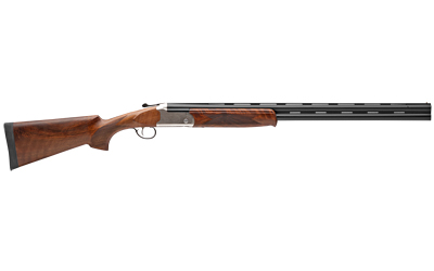 STEVENS 22593 555 E FULL SIZE 20 GAUGE BREAK OPEN 3" 2RD 26" BLACK SATIN VENT RIB BARREL, ENGRAVED SATIN SILVER ALUMINUM RECEIVER, FIXED SATIN TURKISH WALNUT STOCK, AMBIDEXTROUS