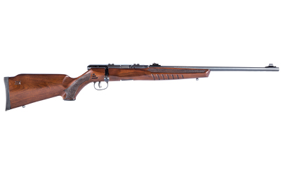 SAVAGE ARMS 70810 B SERIES G FULL SIZE 17 HMR 10+1 21" MATTE BLACK SPORTER BARREL, MATTE BLACK DRILLED & TAPPED CARBON STEEL RECEIVER, SATIN HARDWOOD FIXED STOCK, RIGHT HAND