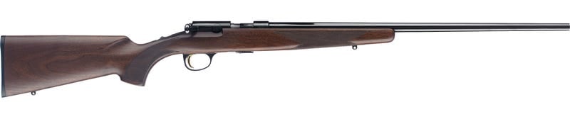 BROWNING 025175204 T-BOLT SPORTER 22 WMR 10+1 22" BARREL, POLISHED BLUED STEEL RECEIVER, SATIN BLACK WALNUT STOCK, PLASTIC BUTT PLATE, OPTICS READY