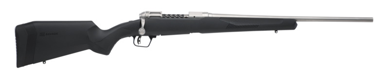 SAVAGE ARMS 57075 110 LIGHTWEIGHT STORM 6.5 CREEDMOOR 4+1 20", MATTE STAINLESS METAL, BLACK SYNTHETIC STOCK