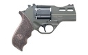 CHIAPPA FIREARMS 340285 RHINO 30DS  SMALL FRAME 357 MAG 6 SHOT 3" GREEN CERAKOTE STEEL VENT RIB BARREL, BLUED STEEL CYLINDER, GREEN CERAKOTE ALUMINUM FRAME, WALNUT GRIP, CONCEALED HAMMER