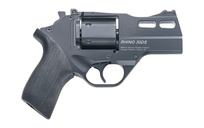 CHIAPPA FIREARMS 340289 RHINO 30DS  SMALL FRAME 357 MAG 6 SHOT, 3" BLACK ANODIZED STEEL VENT RIB BARREL, BLUED STEEL CYLINDER, BLACK ANODIZED ALUMINUM FRAME, BLACK RUBBER GRIP, CONCEALED HAMMER