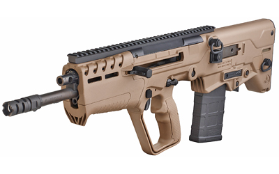 IWI US T7FD16 TAVOR 7 7.62X51MM NATO CALIBER WITH 16.50" BARREL, 20+1 CAPACITY, FLAT DARK EARTH METAL FINISH, FLAT DARK EARTH FIXED BULLPUP STOCK & POLYMER GRIP RIGHT HAND